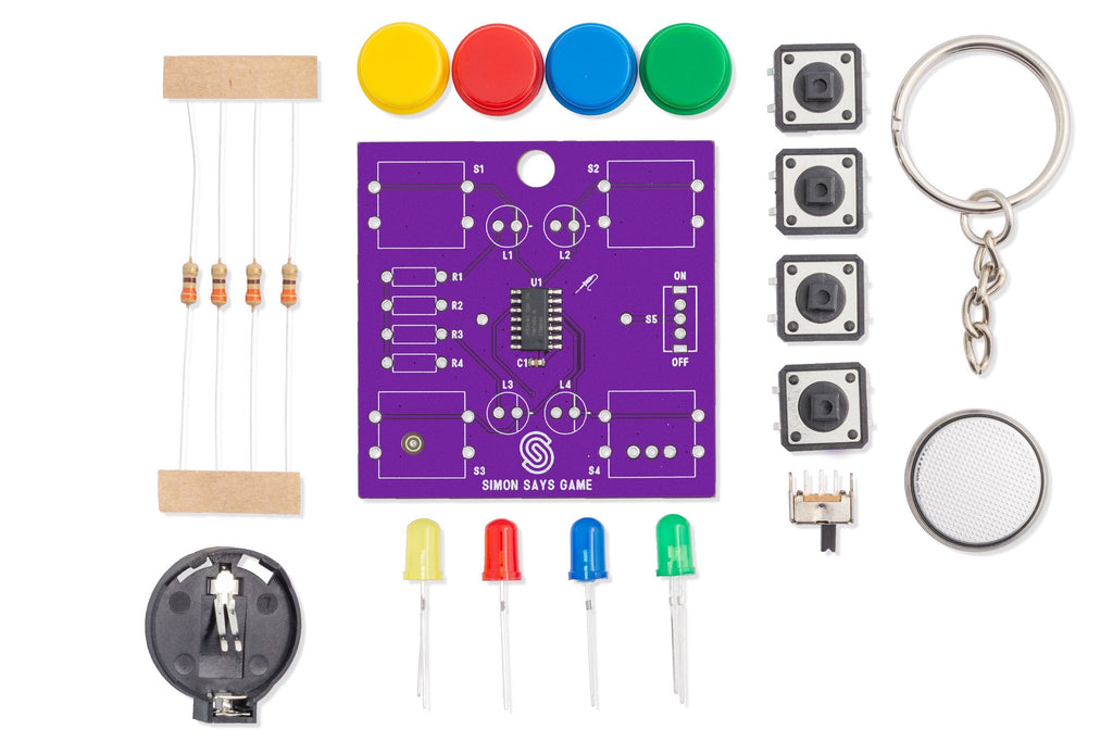 Soldered Simon Says Game