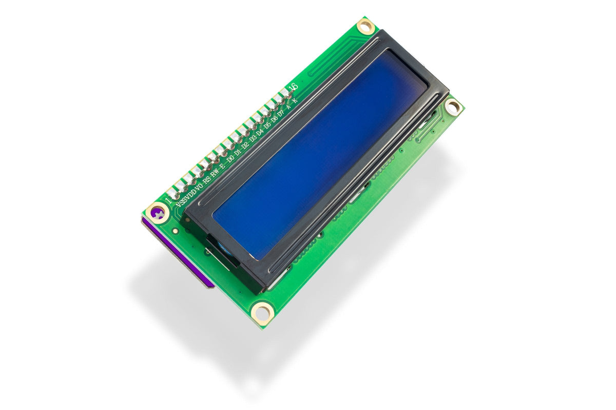 Soldered 16×2 Character LCD with I2C