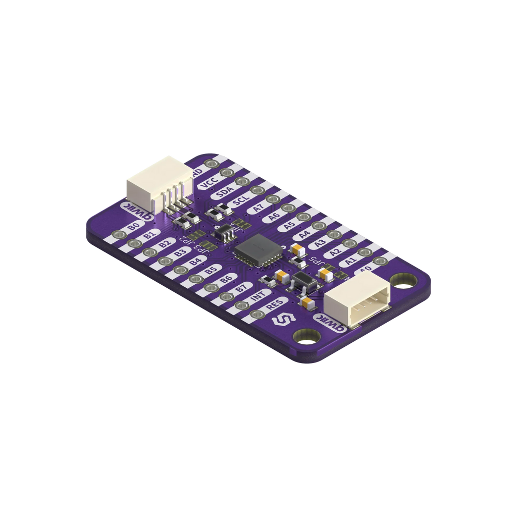 Soldered PCAL6416A GPIO Expander Breakout