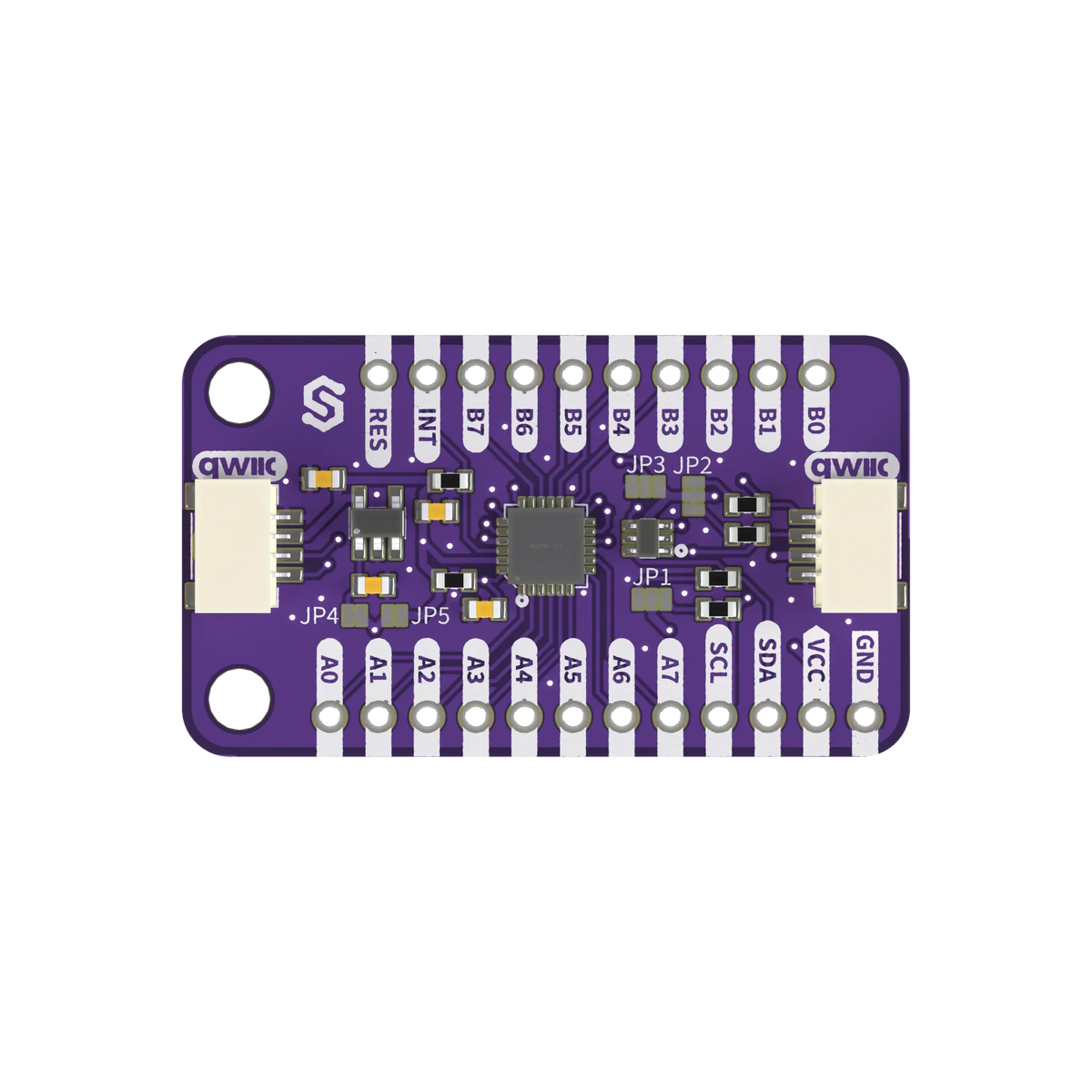 Soldered PCAL6416A GPIO Expander Breakout
