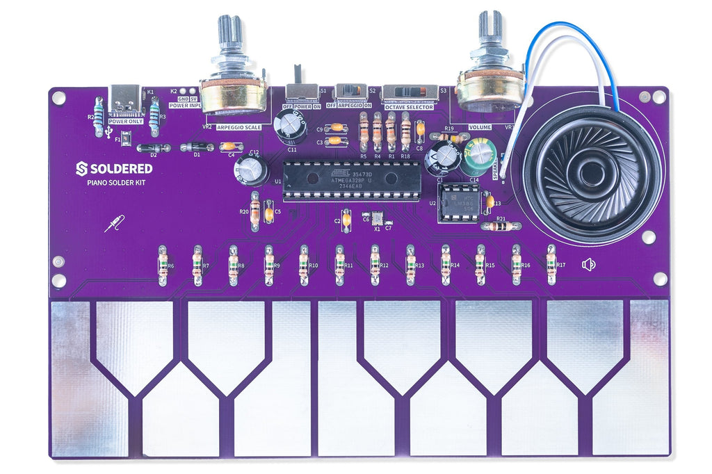 Soldered Piano Solder Kit