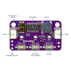 Soldered Button, LED & Buzzer Board with easyC / Qwiic