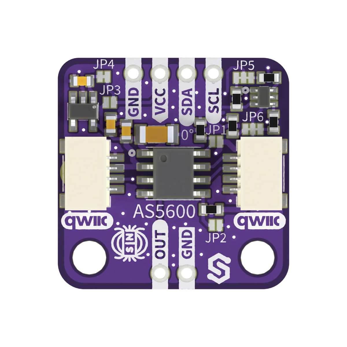 Soldered AS5600 Position Sensor Breakout