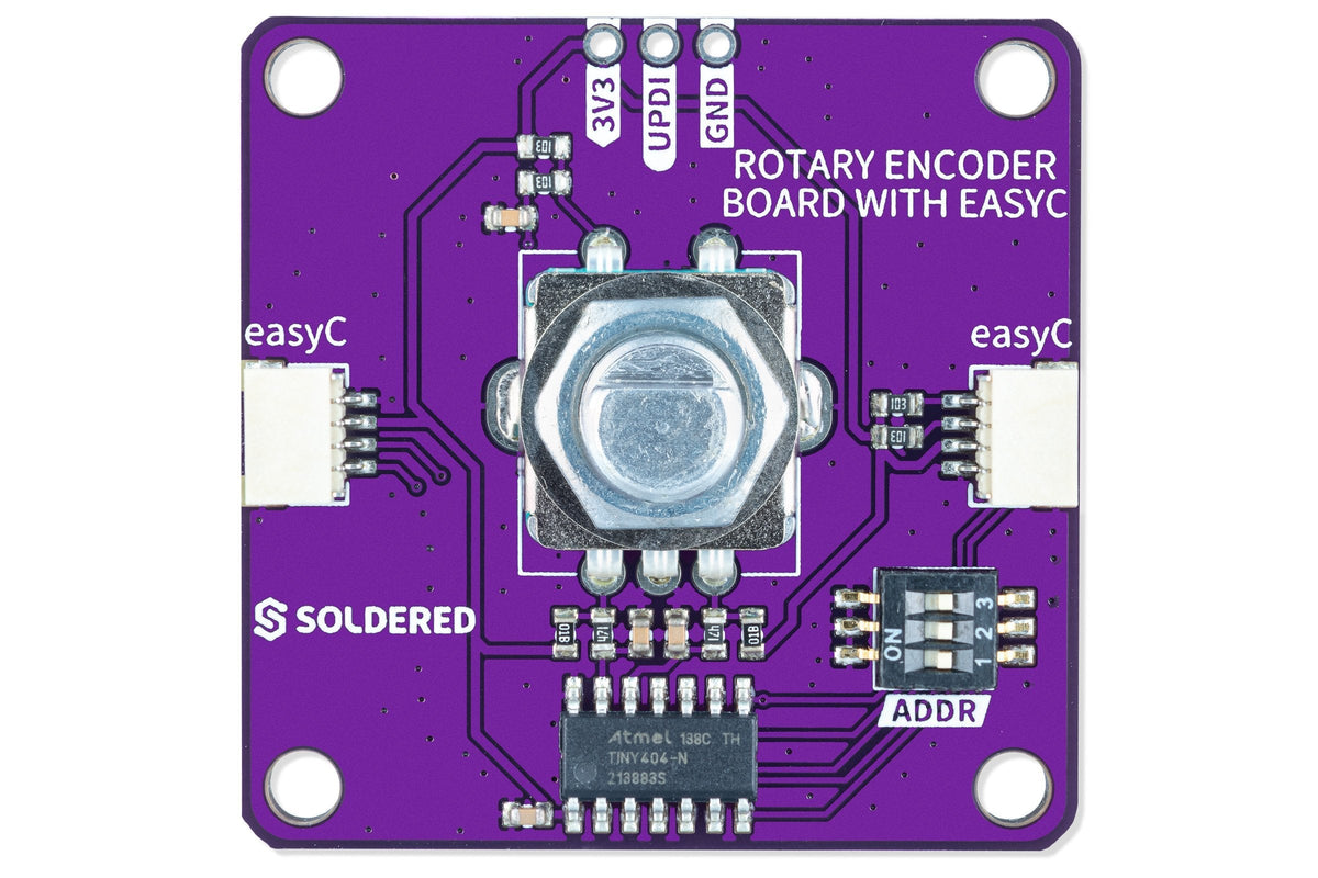 Soldered Rotary Encoder Board