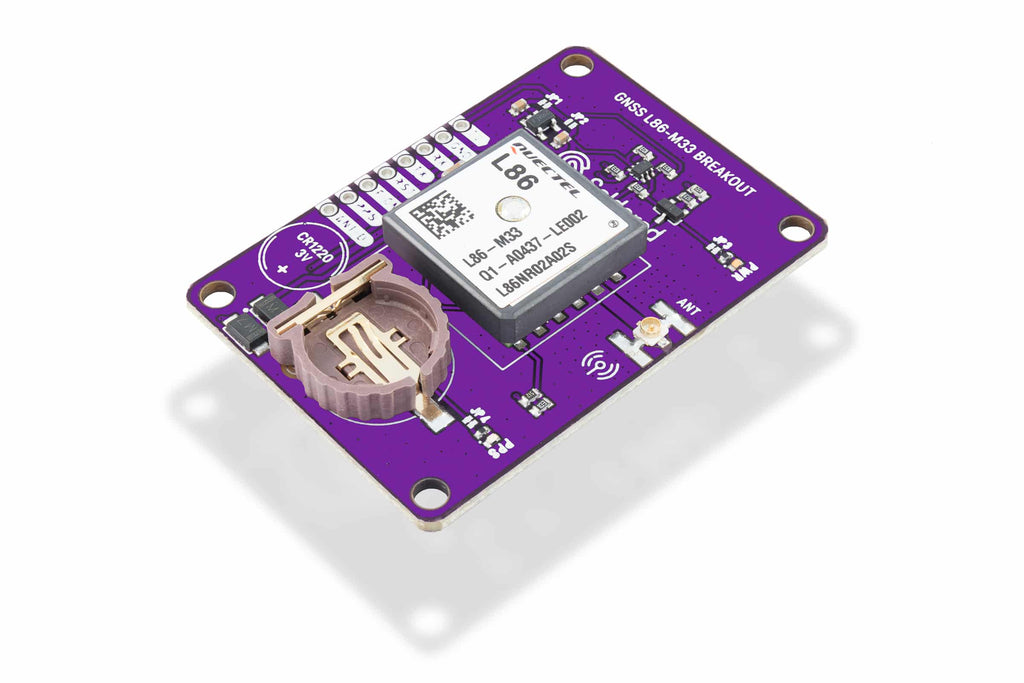 Soldered Quectel L86-M33 GNSS Breakout