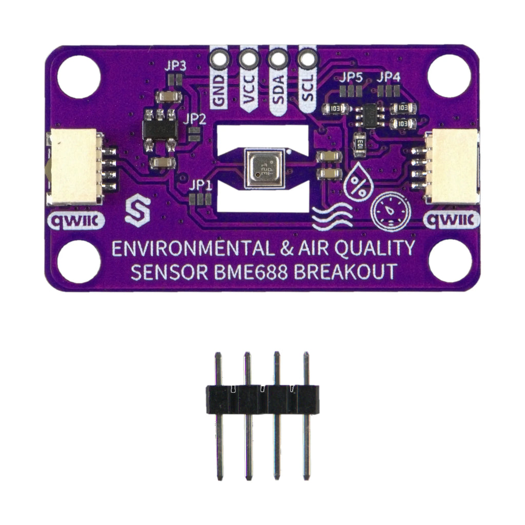 Soldered BME688 Sensor Breakout