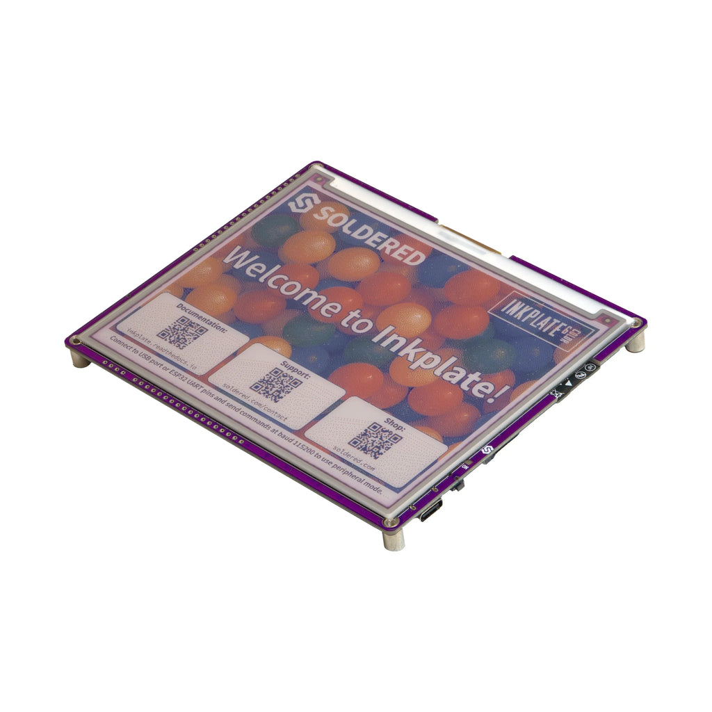 Soldered Inkplate 6COLOR