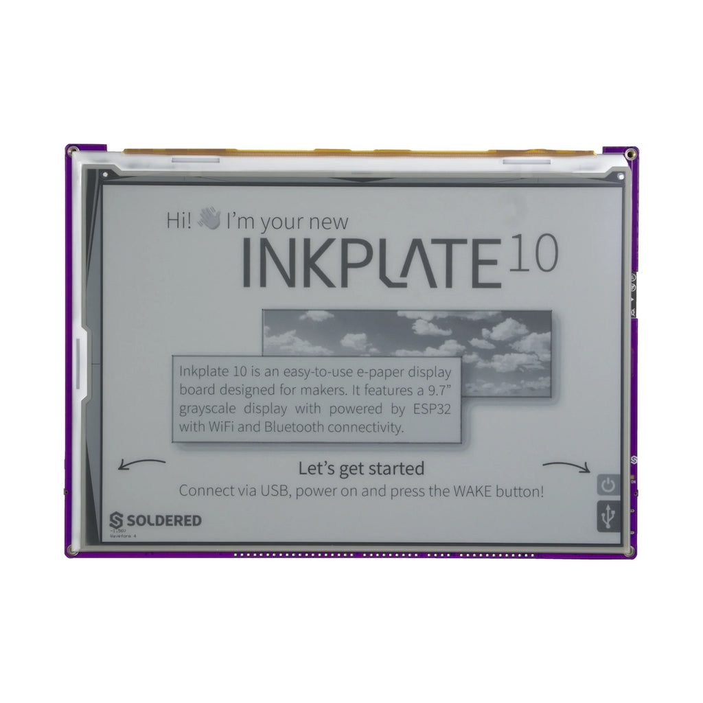 Soldered Inkplate 10