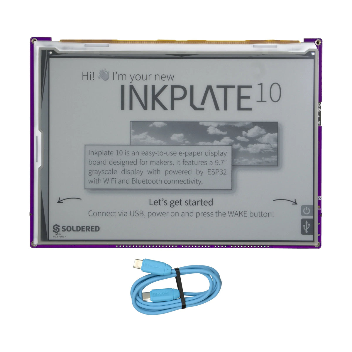 Soldered Inkplate 10