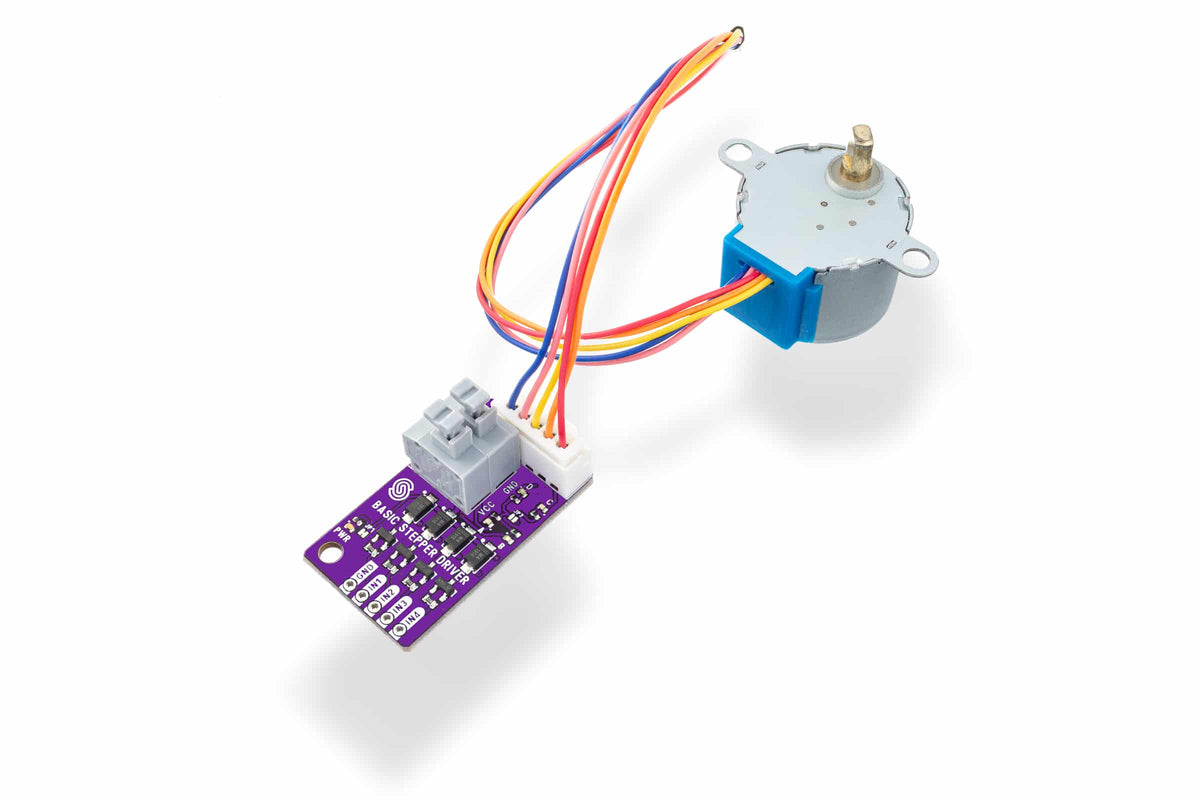 Soldered Stepper Motor