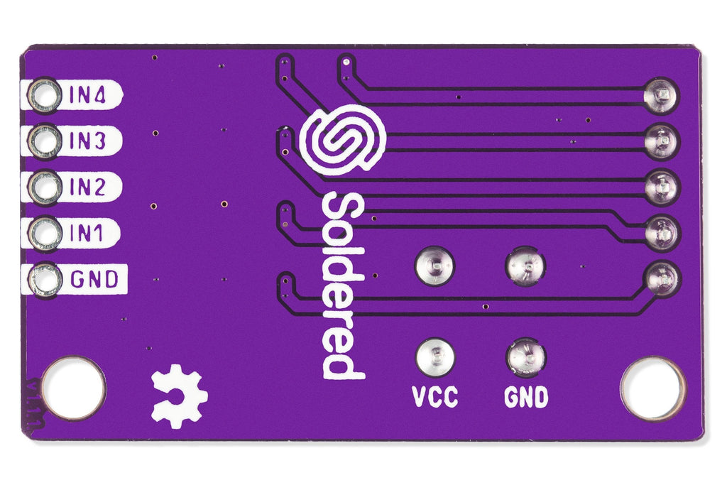 Soldered Stepper Motor