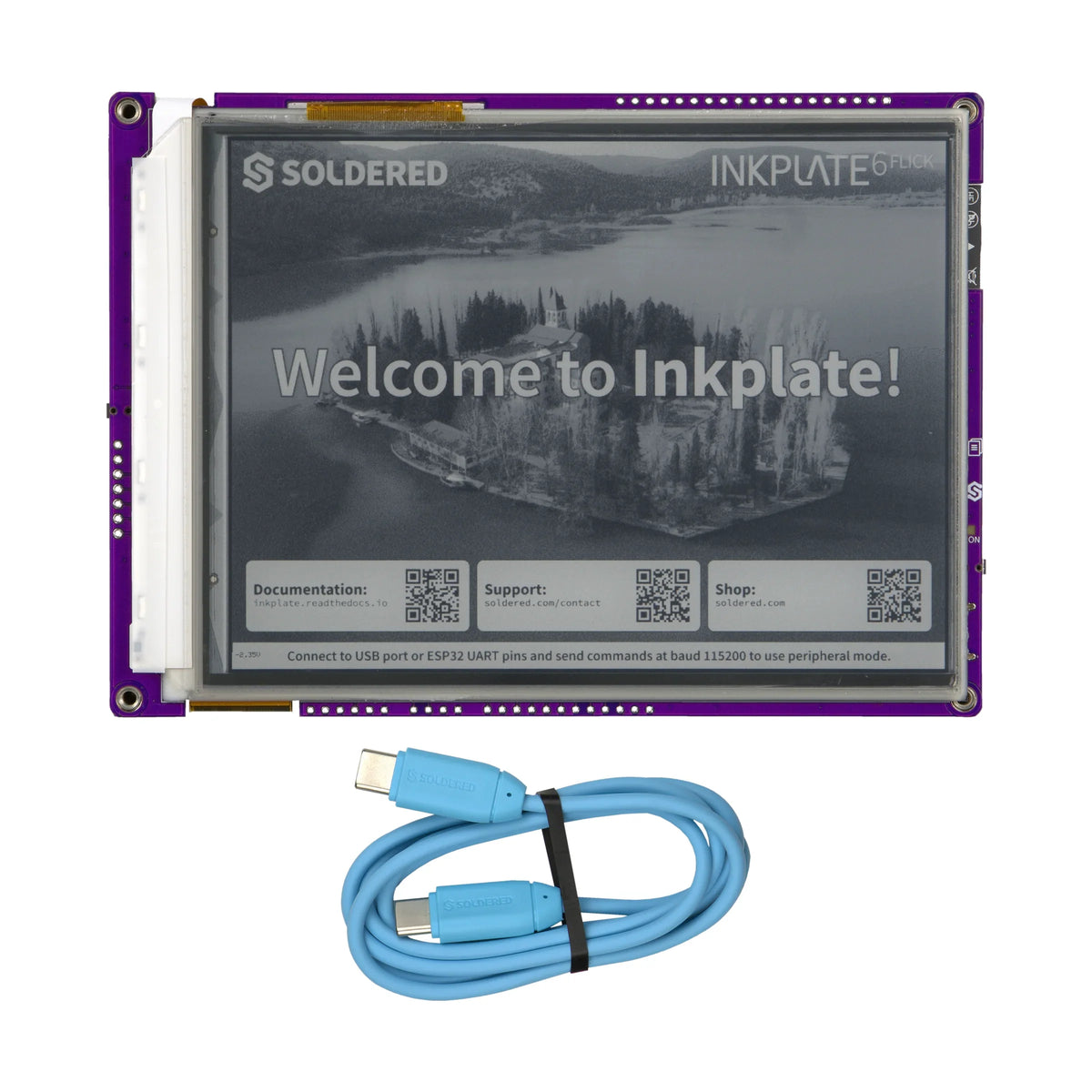 Soldered Inkplate 6 FLICK