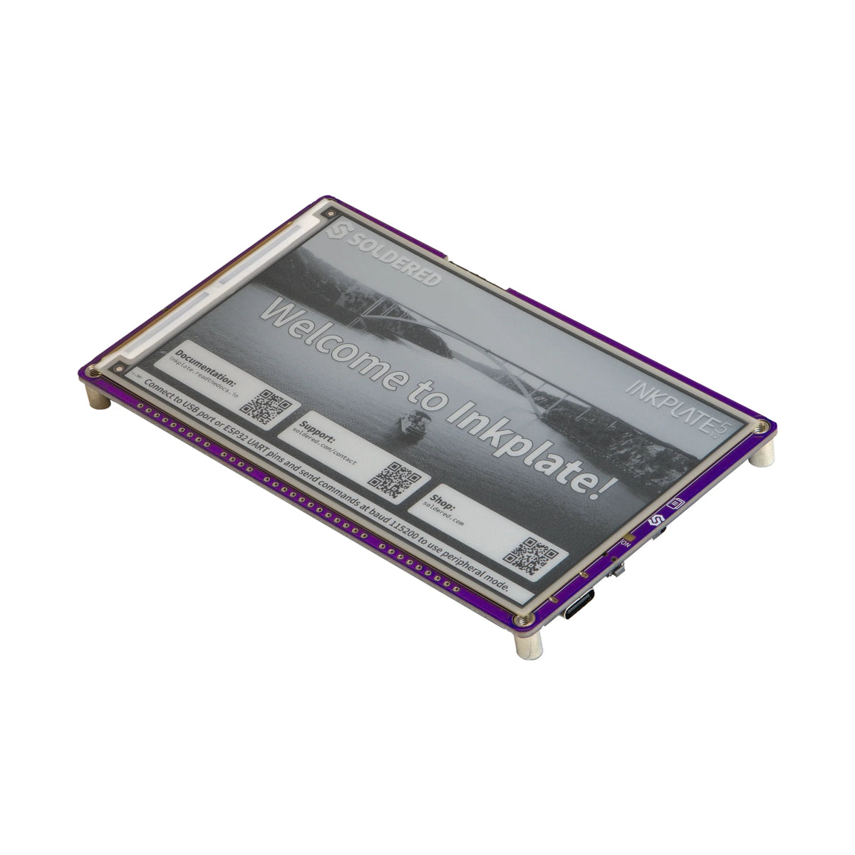 Soldered Inkplate 5 Gen2