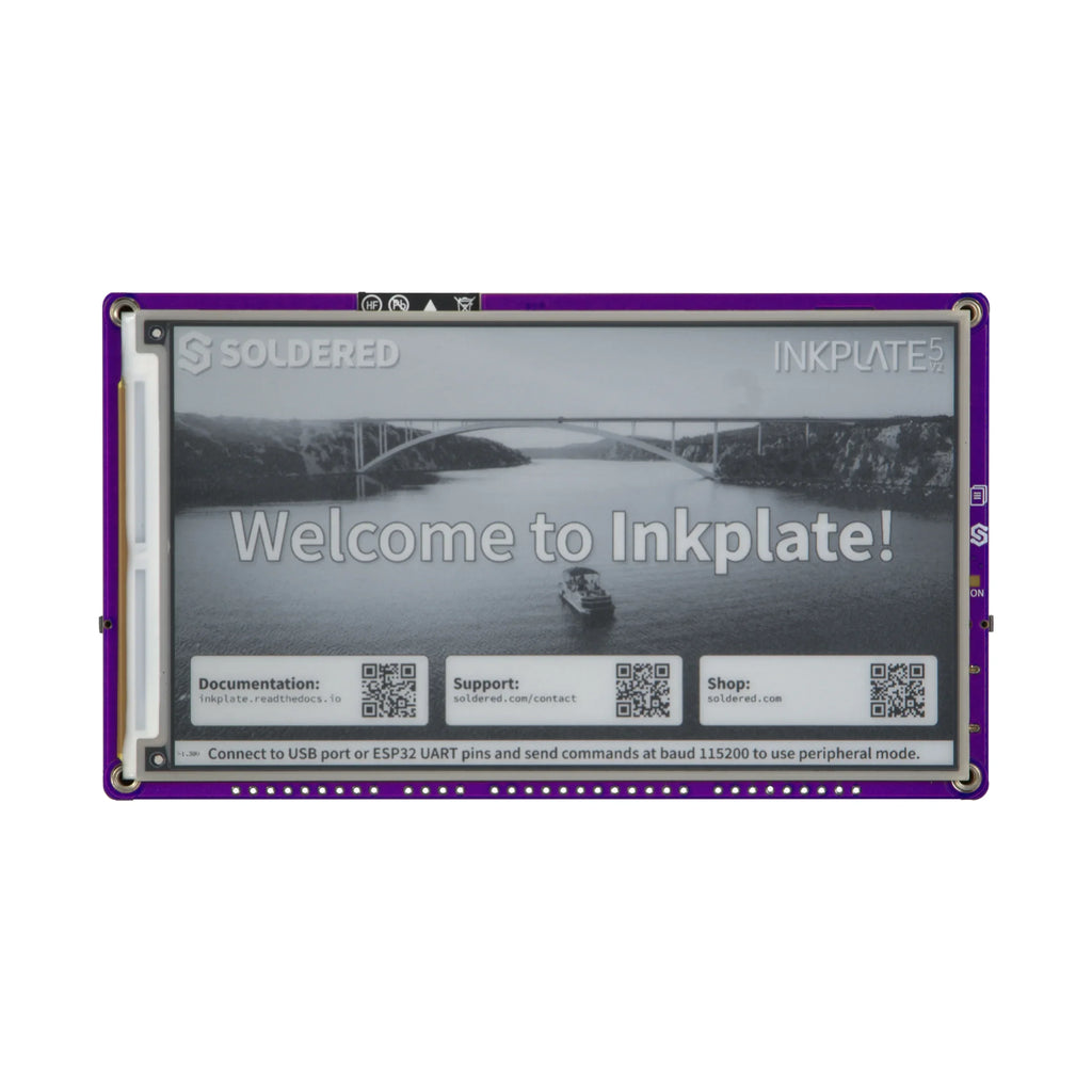 Soldered Inkplate 5 Gen2