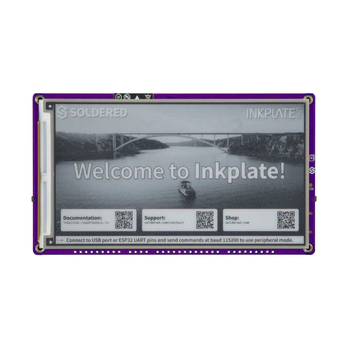 Soldered Inkplate 5 Gen2
