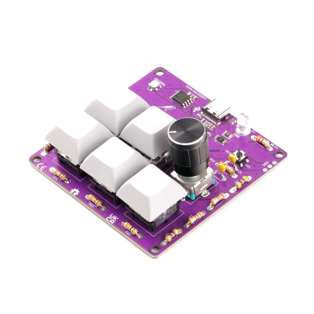 Soldered Macro Pad