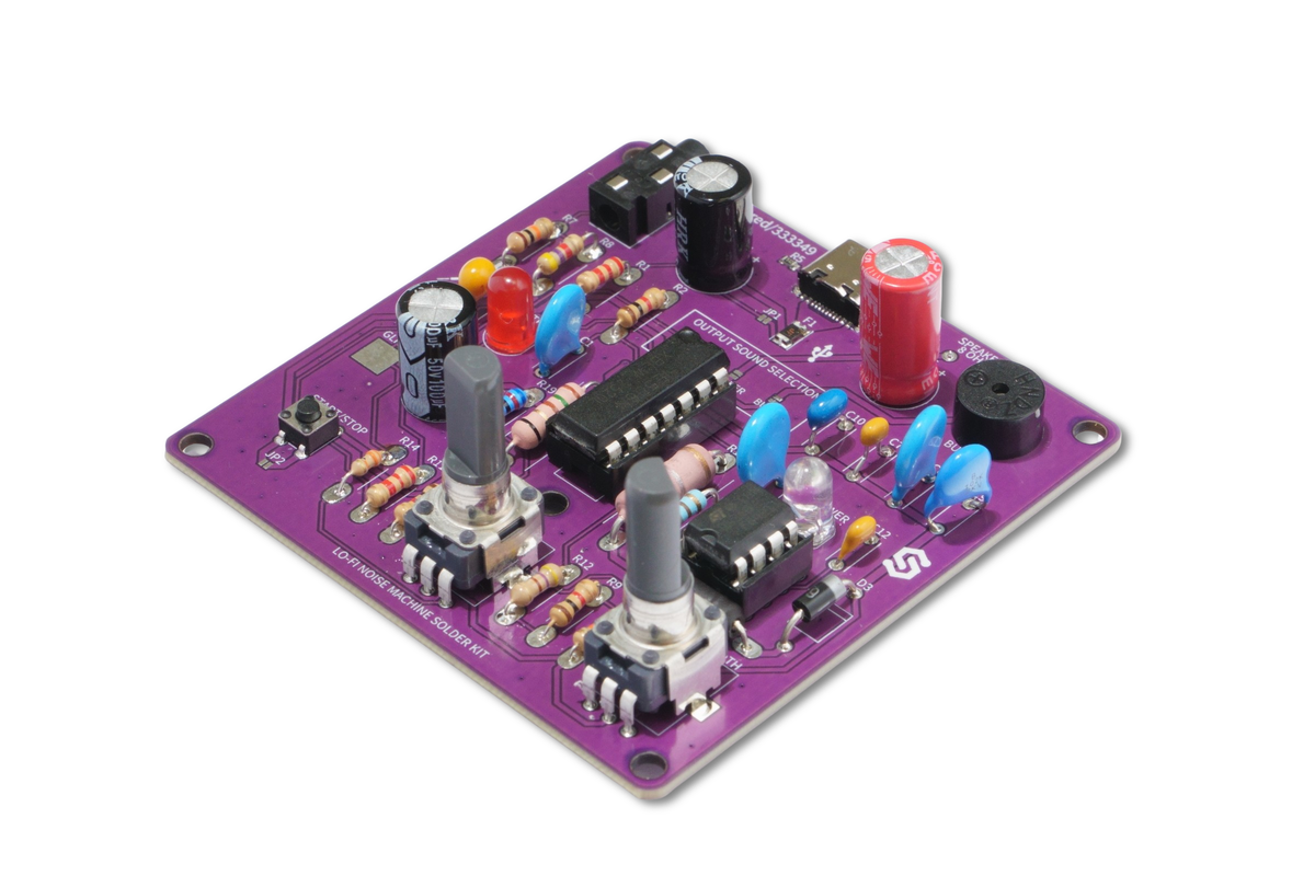 Soldered Lo-Fi Noise Machine