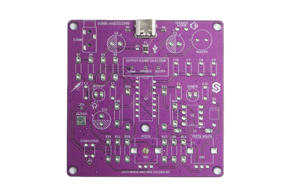 Soldered Lo-Fi Noise Machine