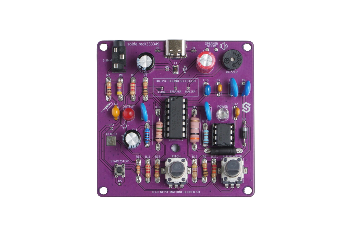 Soldered Lo-Fi Noise Machine