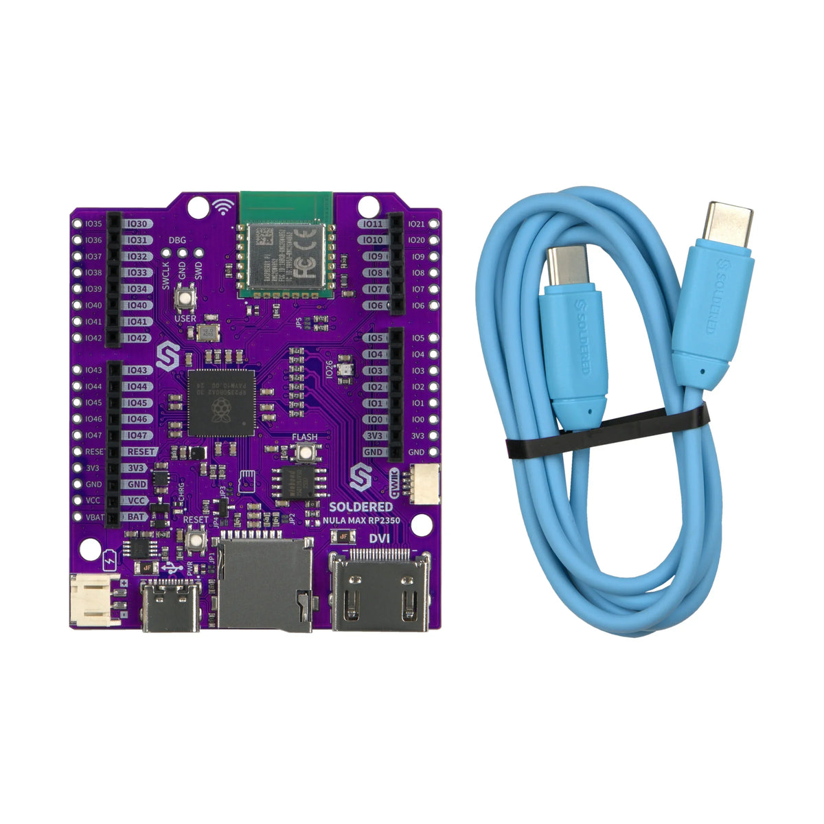 Soldered NULA Max RP2350