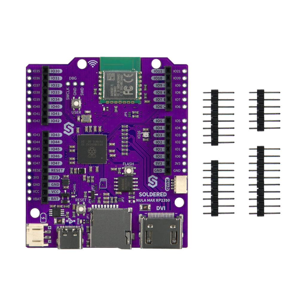 Soldered NULA Max RP2350
