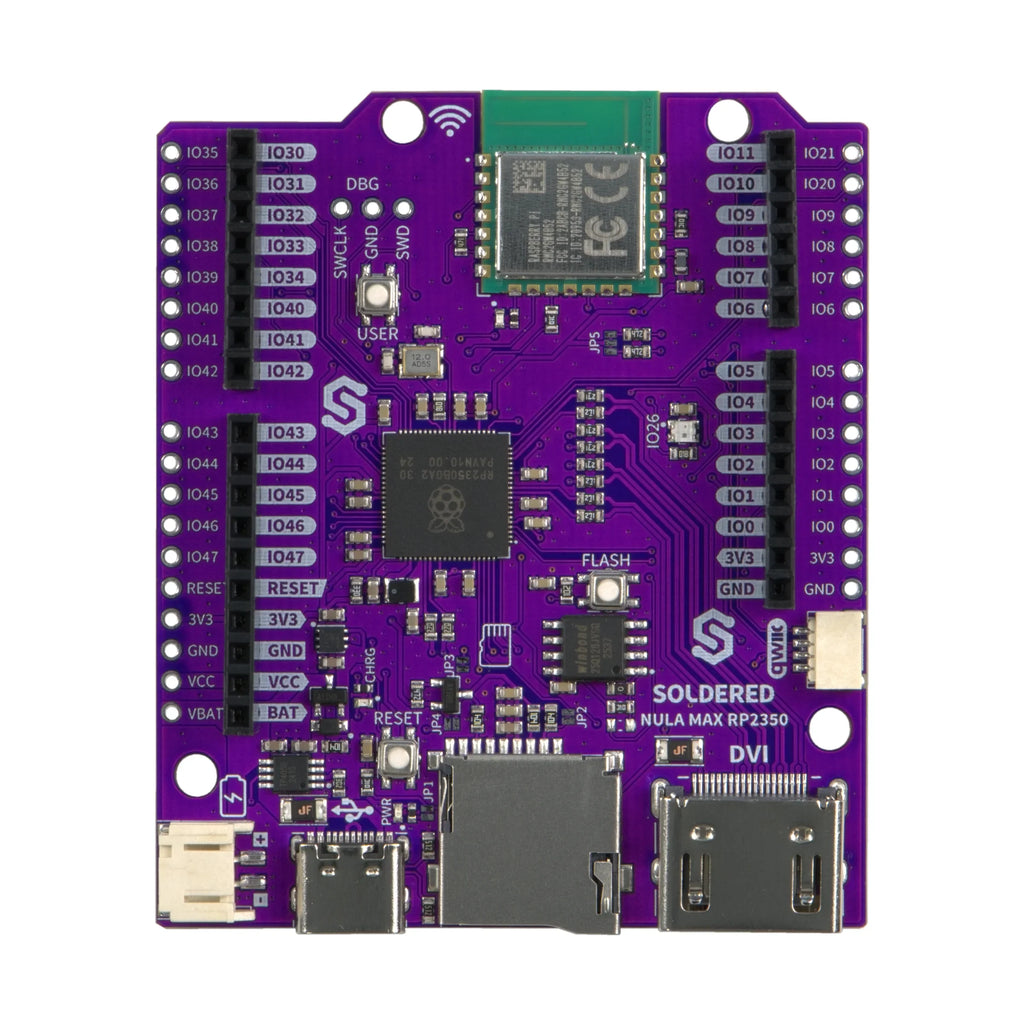 Soldered NULA Max RP2350