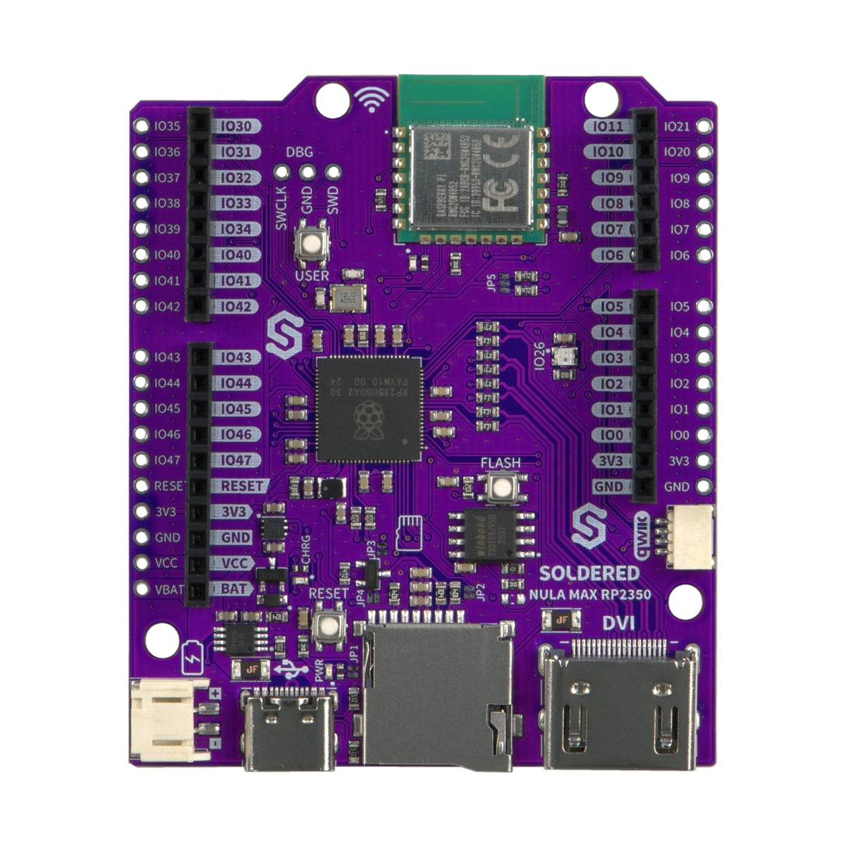 Soldered NULA Max RP2350