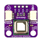Soldered SCD43 CO2 Sensor Breakout