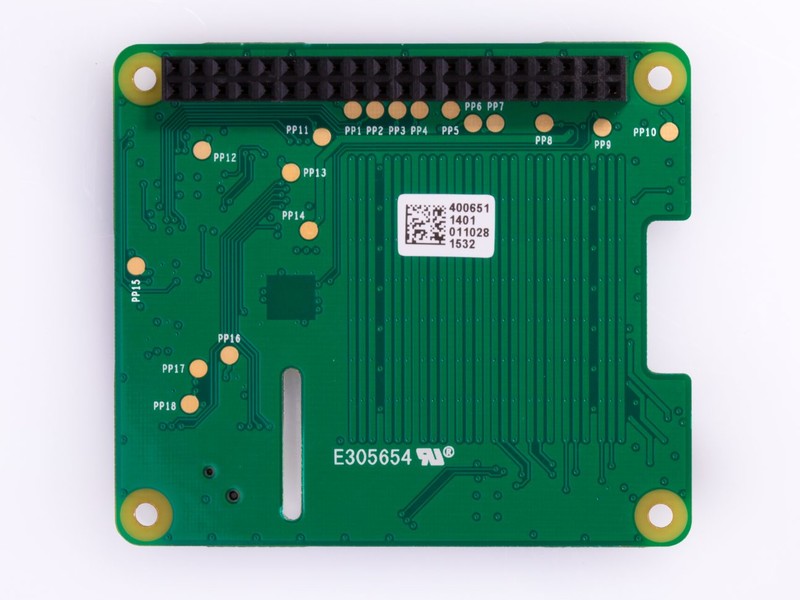 Raspberry Pi Sense HAT, back