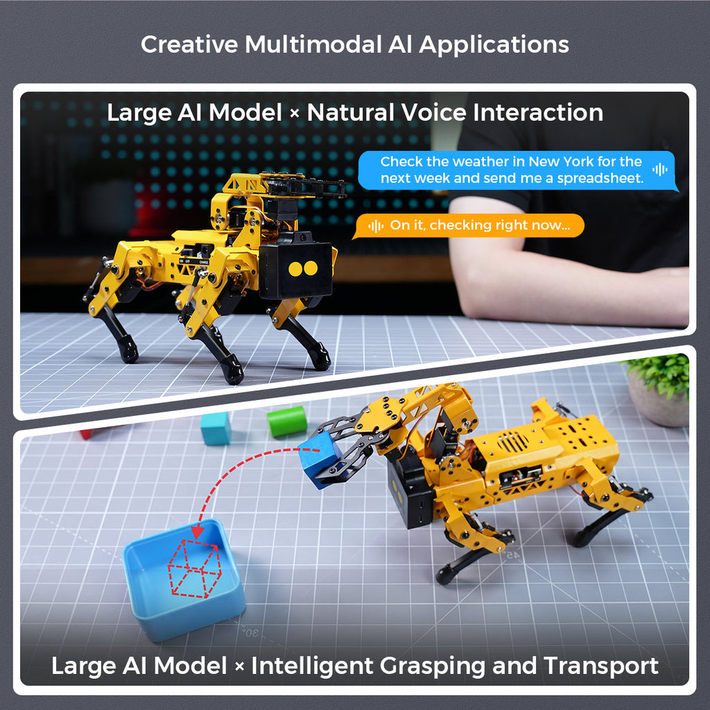 Hiwonder MechDog AI