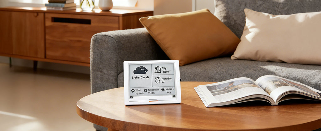 CrowPanel 4.2-inch E-Paper as smart home panel