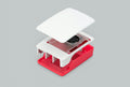 Raspberry Pi 5 Case, red and white