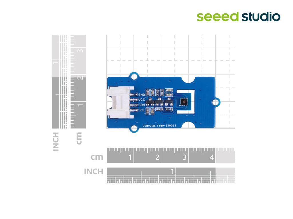 Seeed Studio Grove SGP40 VOC gas sensor, dimensions