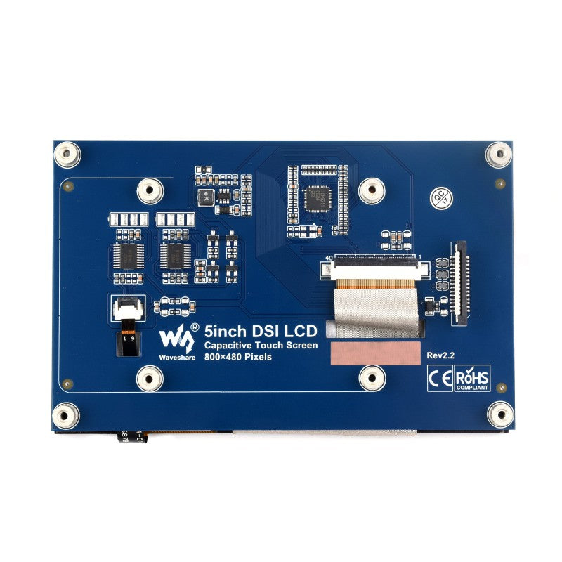 Waveshare 5inch DSI LCD back