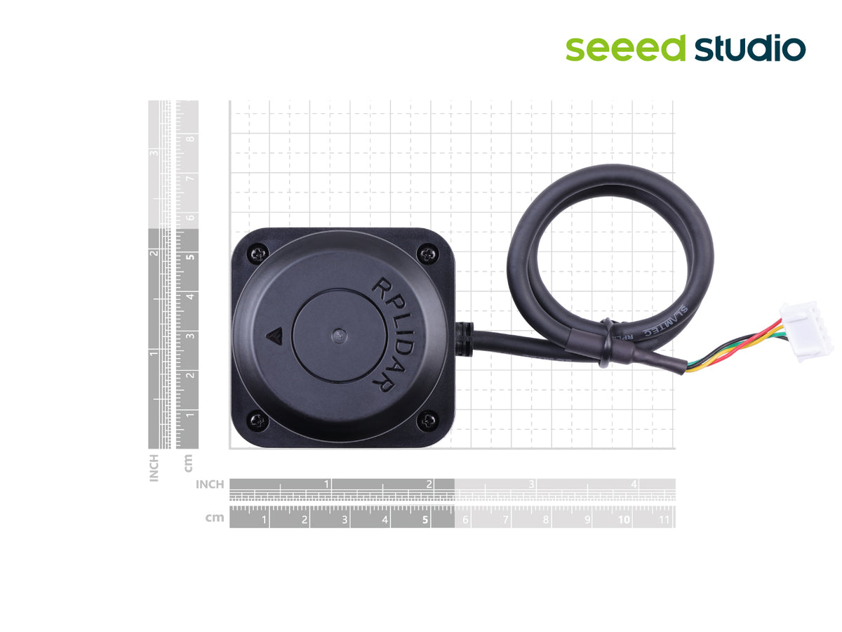 SLAMTEC RPLIDAR C1 — 360° DTOF Laser Scanner, 12 m Range, IP54, for ROS, Raspberry Pi and Jetson
