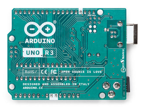 Arduino UNO Rev3 back