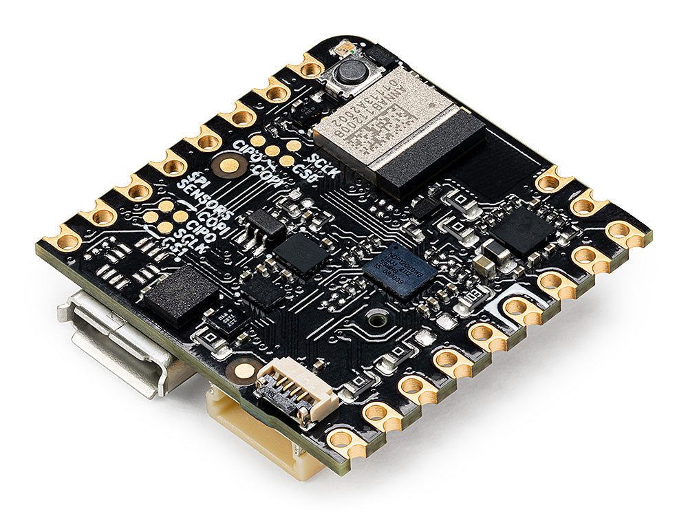 Arduino Nicla Voice, angled view