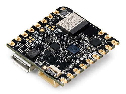 Arduino Nicla Voice, angled view