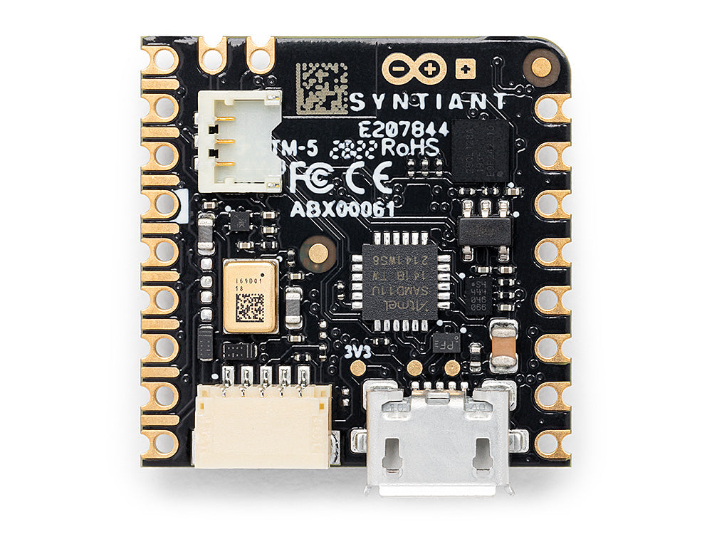 Arduino Nicla Voice, back