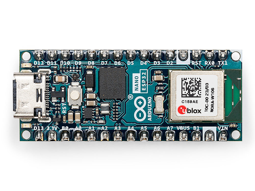 Arduino Nano ESP32 with headers