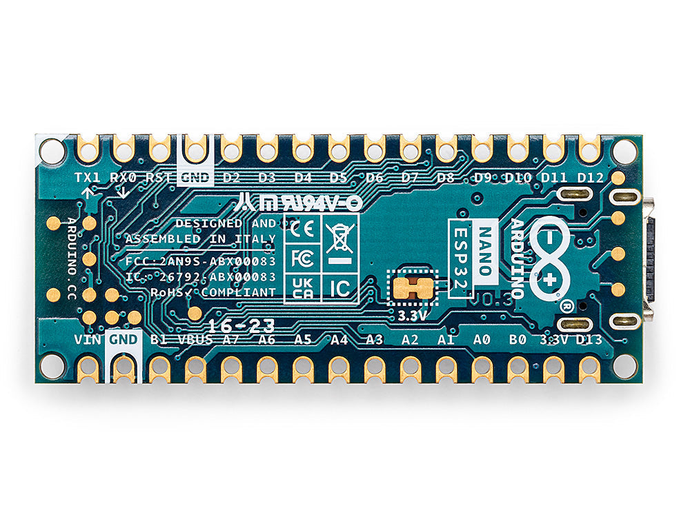 Arduino Nano ESP32 back