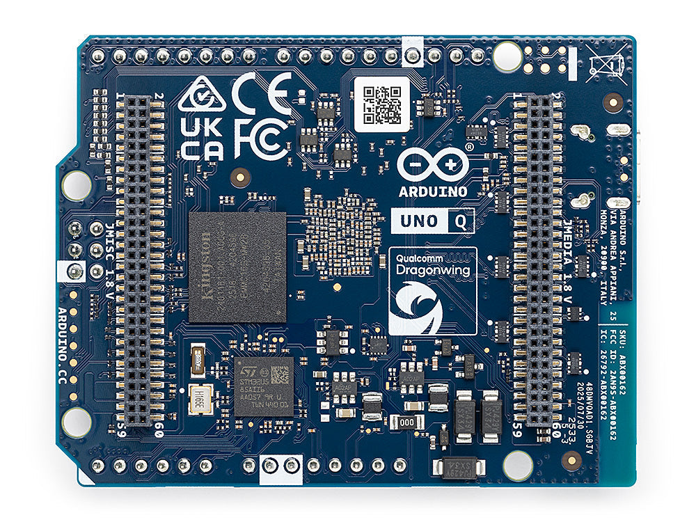 Arduino UNO Q back
