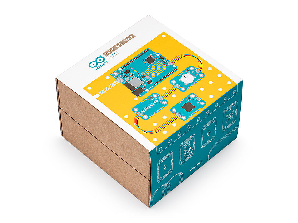 Arduino Plug and Make Kit angled