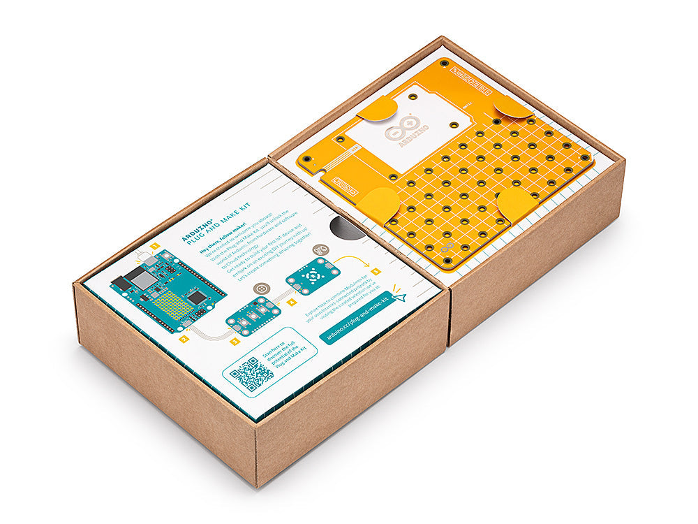 Arduino Plug and Make Kit contents