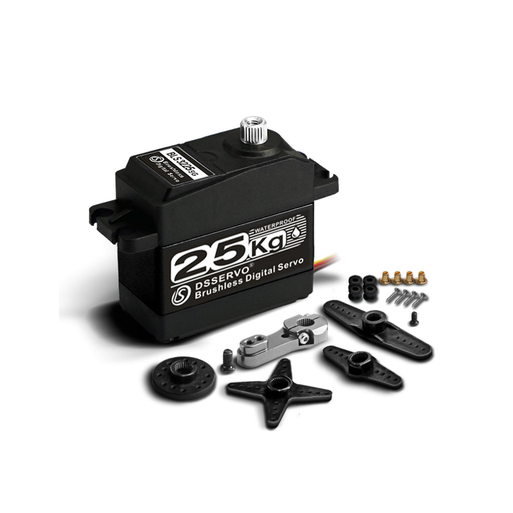 DS Servo BLS3225 Brushless Servo – 25 kg·cm, 0.05 s, IP67