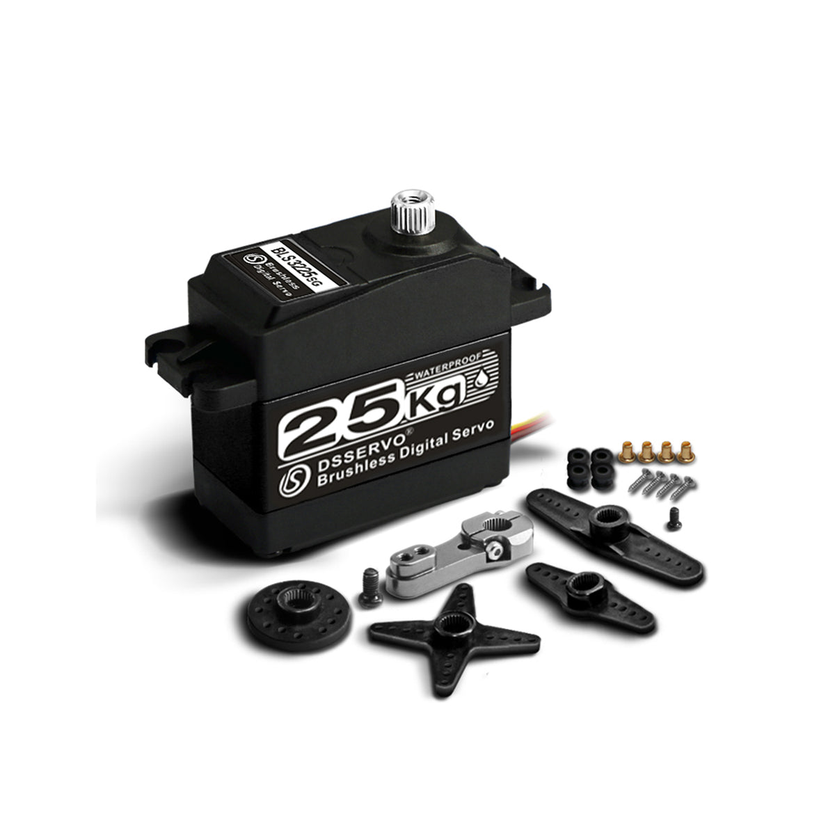DS Servo BLS3225 Brushless Servo – 25 kg·cm, 0.05 s, IP67