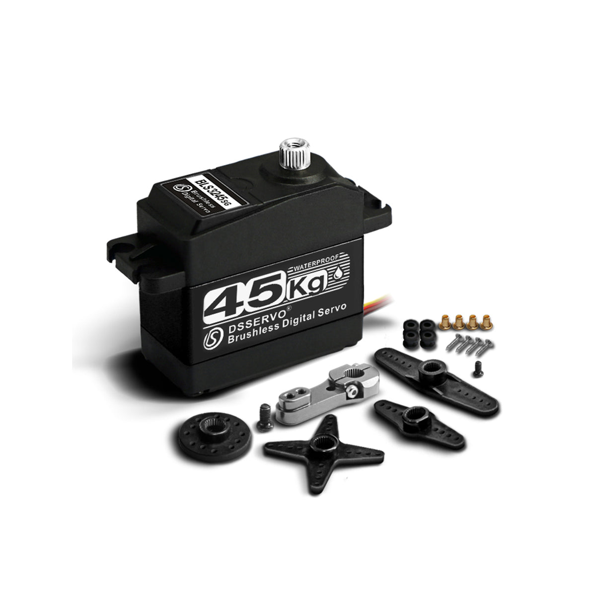 DS Servo BLS3245 Brushless Servo – 49 kg·cm, IP67