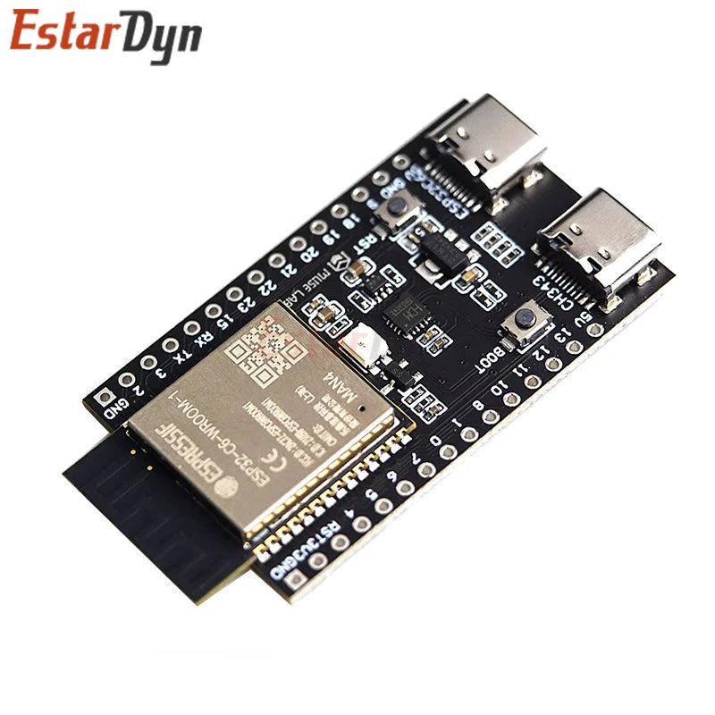 ESP32-C6 Dev Board — WiFi 6 + BT