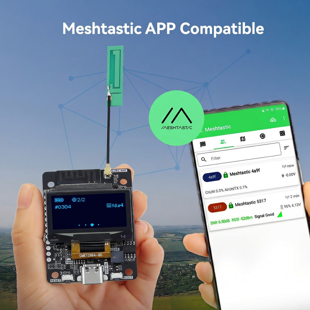 ThinkNode M2 with battery for Meshtastic