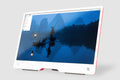 Raspberry Pi Monitor 15.6 inch Full HD, red and white
